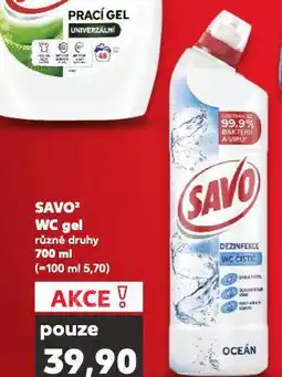 Kaufland Savo wc gel nabídka