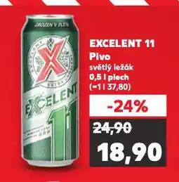 Kaufland Pivo excelent nabídka