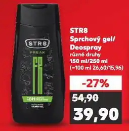 Kaufland Str8 sprchový gel nabídka