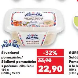 Kaufland Sádlová pomazánka s pečenou cibulkou nabídka
