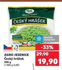 Kaufland Agro jesenice český hrášek nabídka