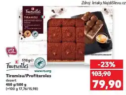Kaufland Tiramisu nabídka