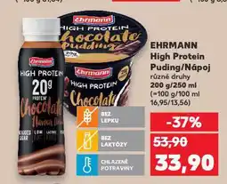 Kaufland Ehrmann high protein nápoj nabídka