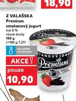 Kaufland Premium smetanový jogurt z valašska nabídka