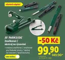 Lidl PARKSIDE® Značkovač/ nástroj na rýsování nabídka