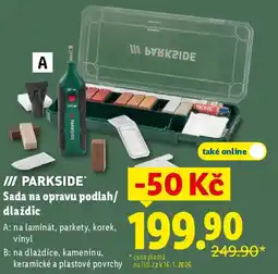 Lidl PARKSIDE® Sada na opravu podlah/ dlaždic nabídka