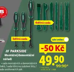 Lidl PARKSIDE® Montážní/demontážní nářadí nabídka