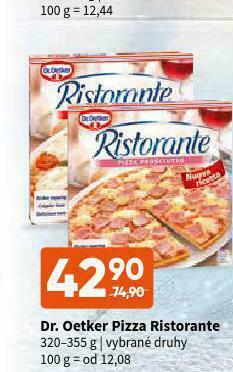 Terno Dr. oetker pizza ristorante nabídka