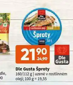 Terno Dle gusta šproty nabídka