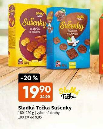 Terno Sladká tečka sušenky nabídka