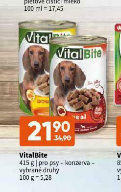 Terno Vitalbite konzerva pro psy nabídka