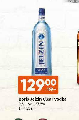 Terno Boris jelzin clear vodka nabídka