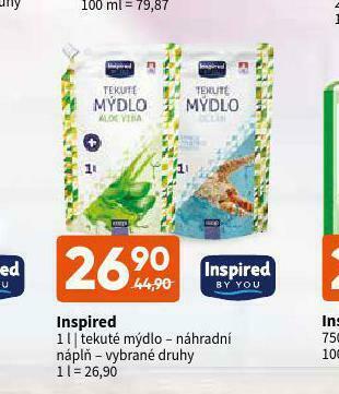 Terno Inspired tekuté mýdlo nabídka