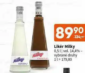 Terno Likér milky nabídka