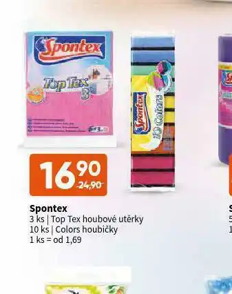 Terno Spontex houbičky nabídka
