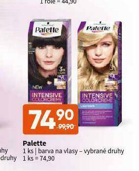 Terno Palette barva na vlasy nabídka