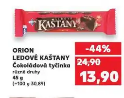 Kaufland Orion ledové kaštany nabídka