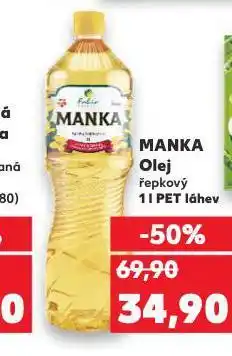 Kaufland Manka olej nabídka