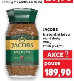 Kaufland Káva jacobs nabídka