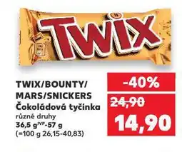 Kaufland Snickers nabídka