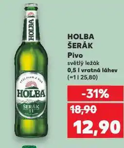 Kaufland Pivo holba nabídka