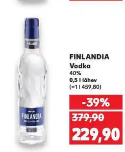 Kaufland Finlandia vodka nabídka