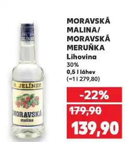 Kaufland Moravská malina nabídka