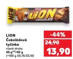 Kaufland Lion čokoládová tyčinka nabídka