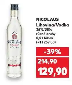 Kaufland Nicolaus lihovina nabídka
