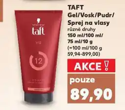 Kaufland Taft vosk na vlasy nabídka