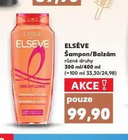 Kaufland Elséve šampon nabídka