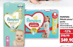 Kaufland Pampers pants nabídka