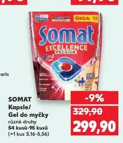 Kaufland Somat gel do myčky nabídka