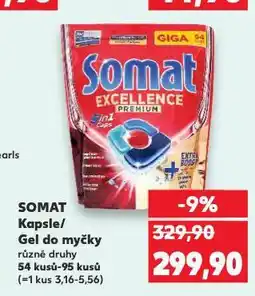 Kaufland Somat kapsle do myčky nabídka