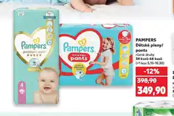 Kaufland Pampers dětské plenky nabídka