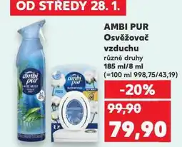Kaufland Ambi pur osvěžovač vzduchu nabídka