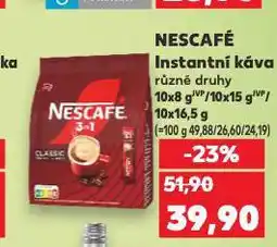 Kaufland Káva nescafé nabídka