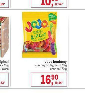 Makro Jojo bonbony nabídka