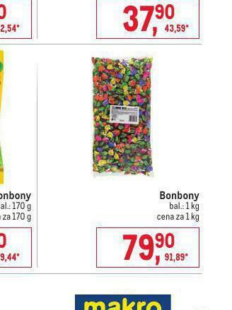 Makro Bonbony nabídka