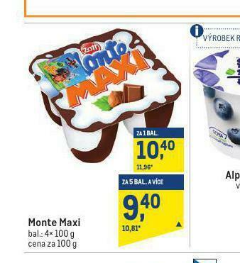 Makro Monte maxi nabídka