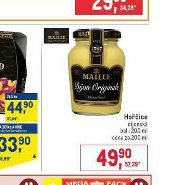 Makro Hořčice dijonská nabídka