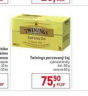 Makro Twingings porcovaný čaj nabídka