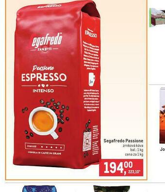 Makro Segafredo passione nabídka