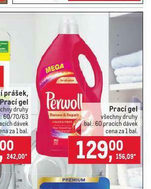 Makro Perwoll speciální gel na praní nabídka