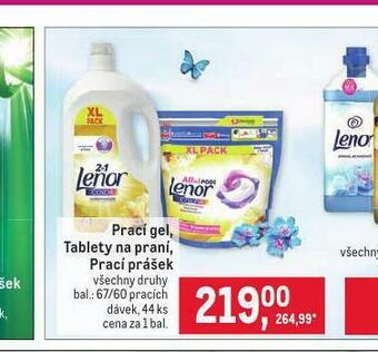 Makro Lenor prací prostředek nabídka