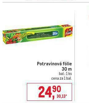 Makro Potravinová fólie nabídka
