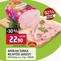 Trefa AMÁLKA ŠUNKA NEJVYŠŠÍ JAKOSTI nabídka