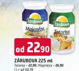 Trefa ZÁRUBOVA 225 ml Tatarka nabídka