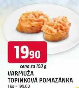 Trefa VARMUŽA TOPINKOVÁ POMAZÁNKA nabídka