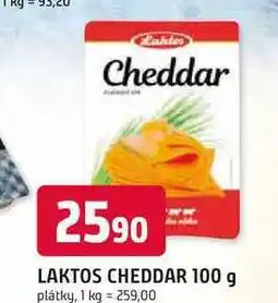 Trefa LAKTOS CHEDDAR 100 g plátky nabídka